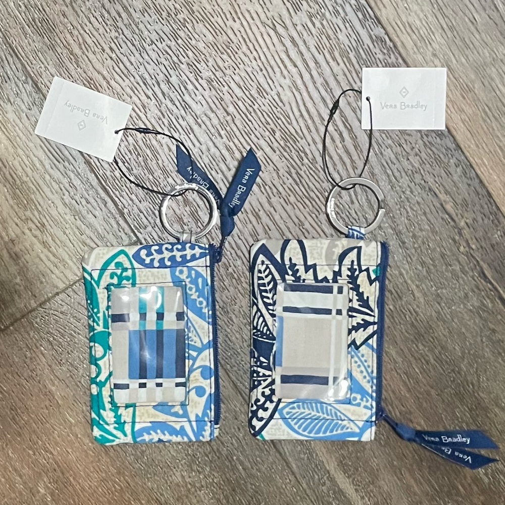 Vera Bradley Zip ID Case. Sold together.